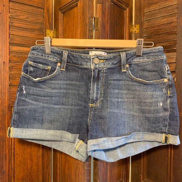 PAIGE Jimmy Jimmy Jean Shorts Size 28 - Picture 1 of 3